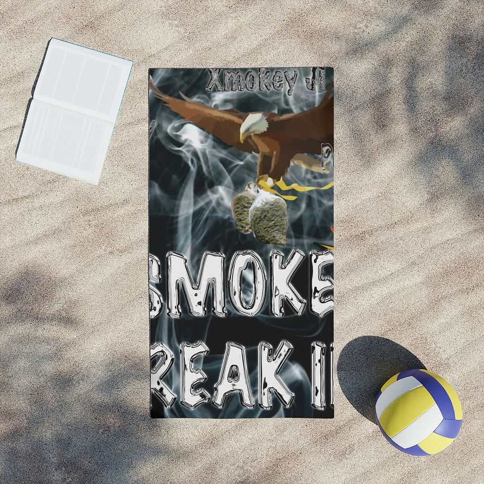 Thumbnail: Smoke Break III Beach Towels