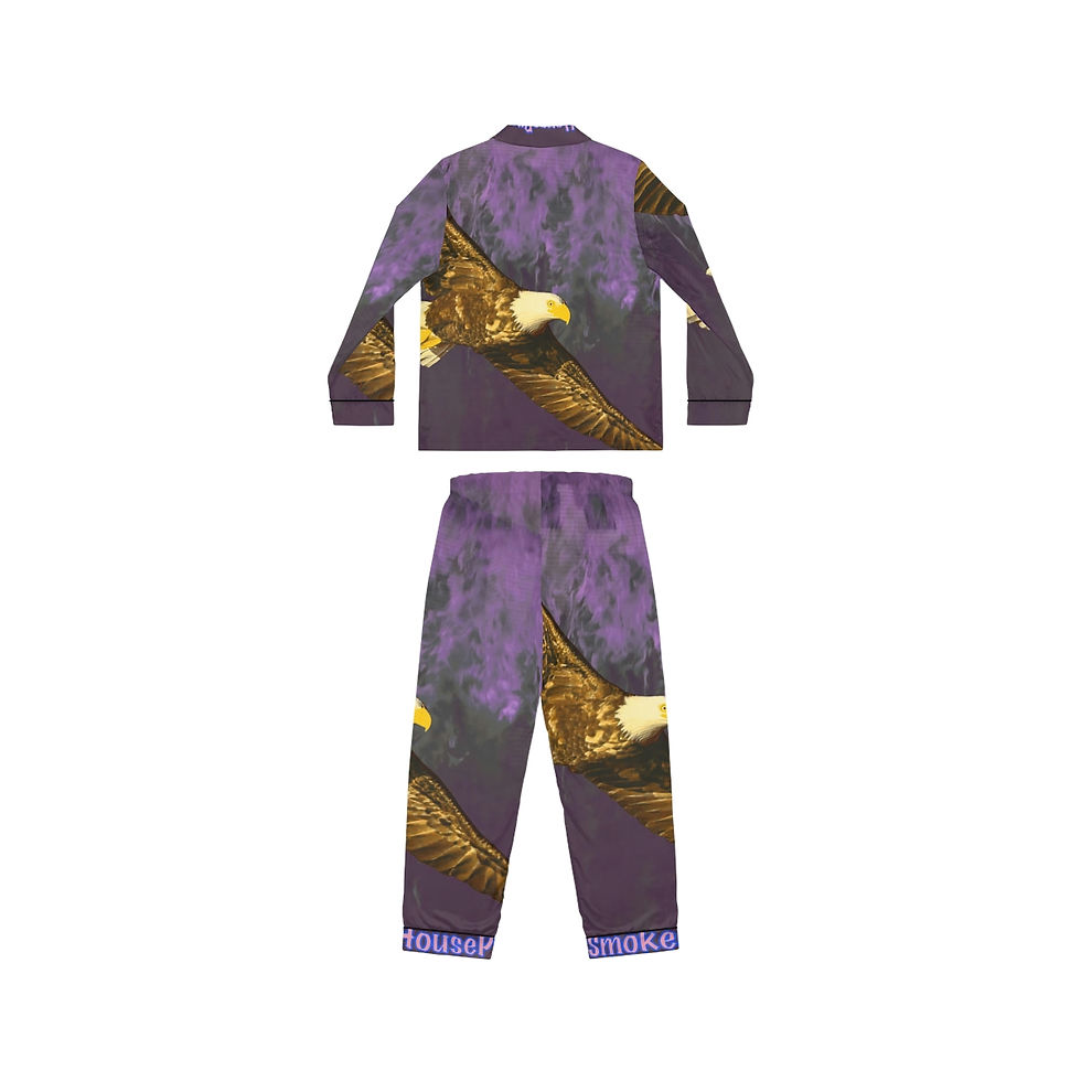 Thumbnail: Women's Satin Pajamas (AOP)