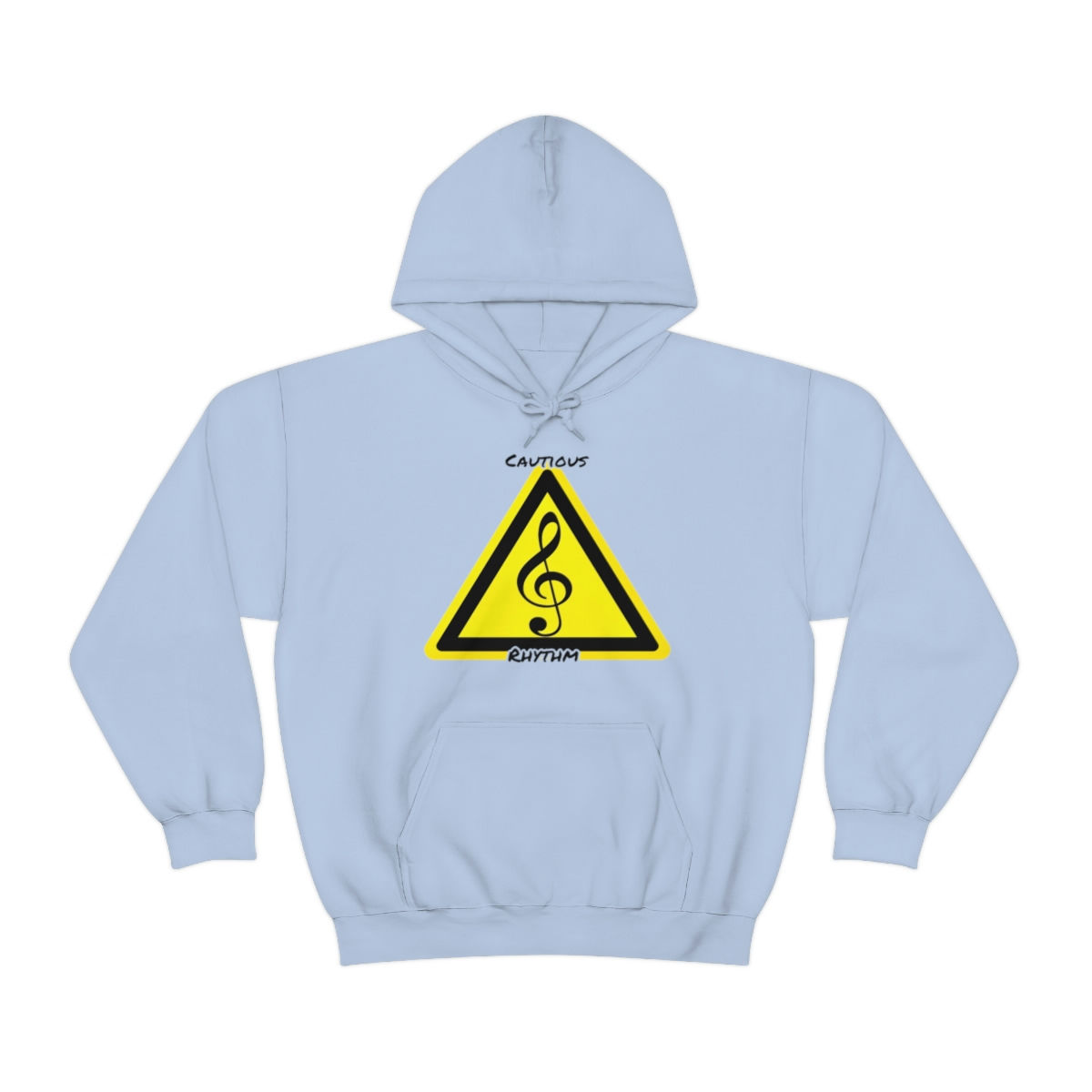 Cautious Rhythm Unisex Heavy Blend™ Hooded Sweatshirt