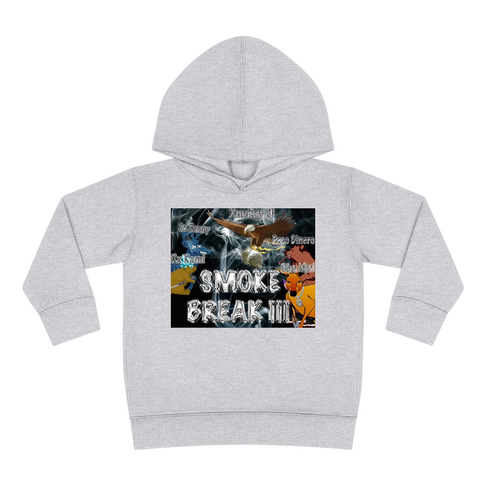 Thumbnail: Smoke Break III Toddler Pullover Fleece Hoodie