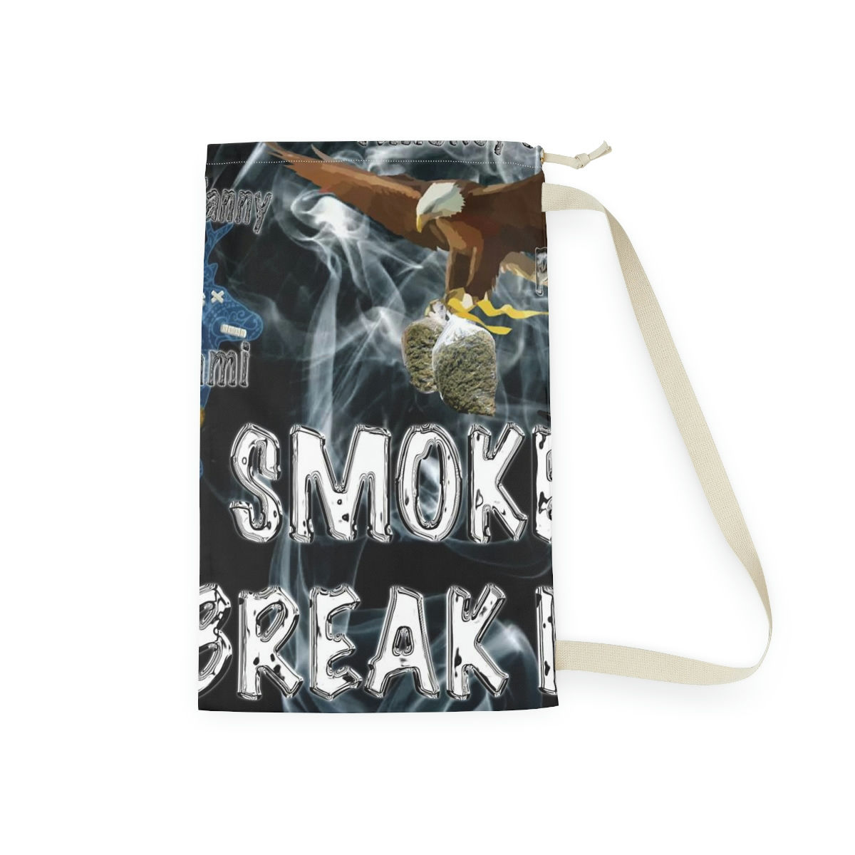 Smoke Break III Laundry Bag