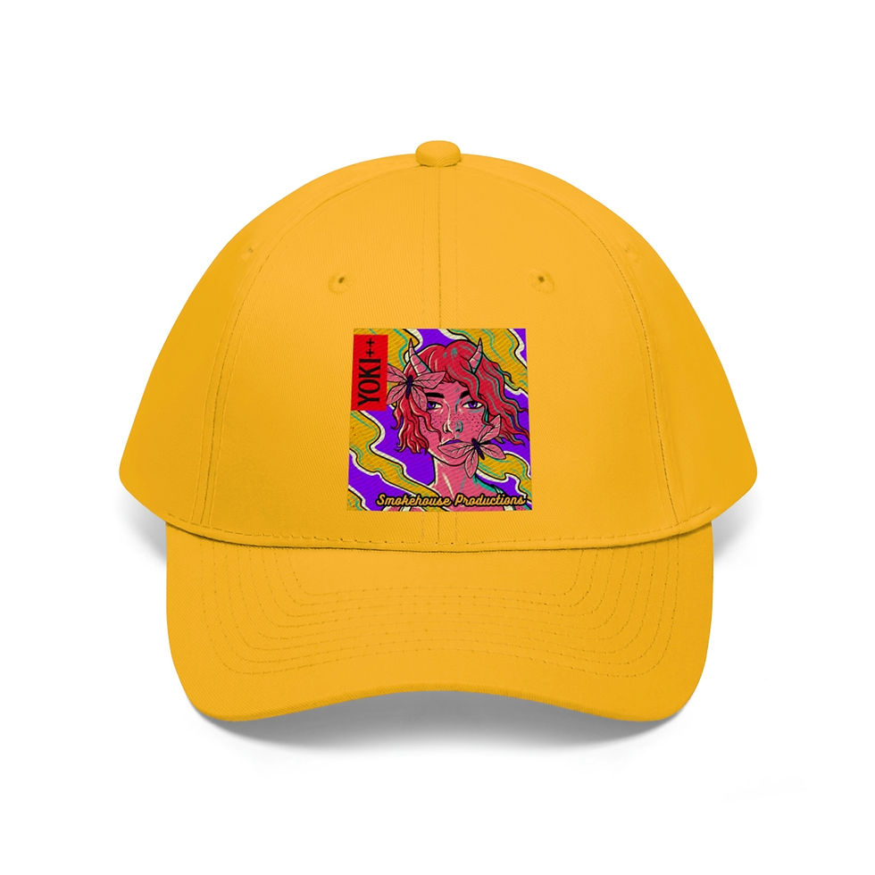 Thumbnail: Copy of Yoki++ Purple Unisex Twill Hat