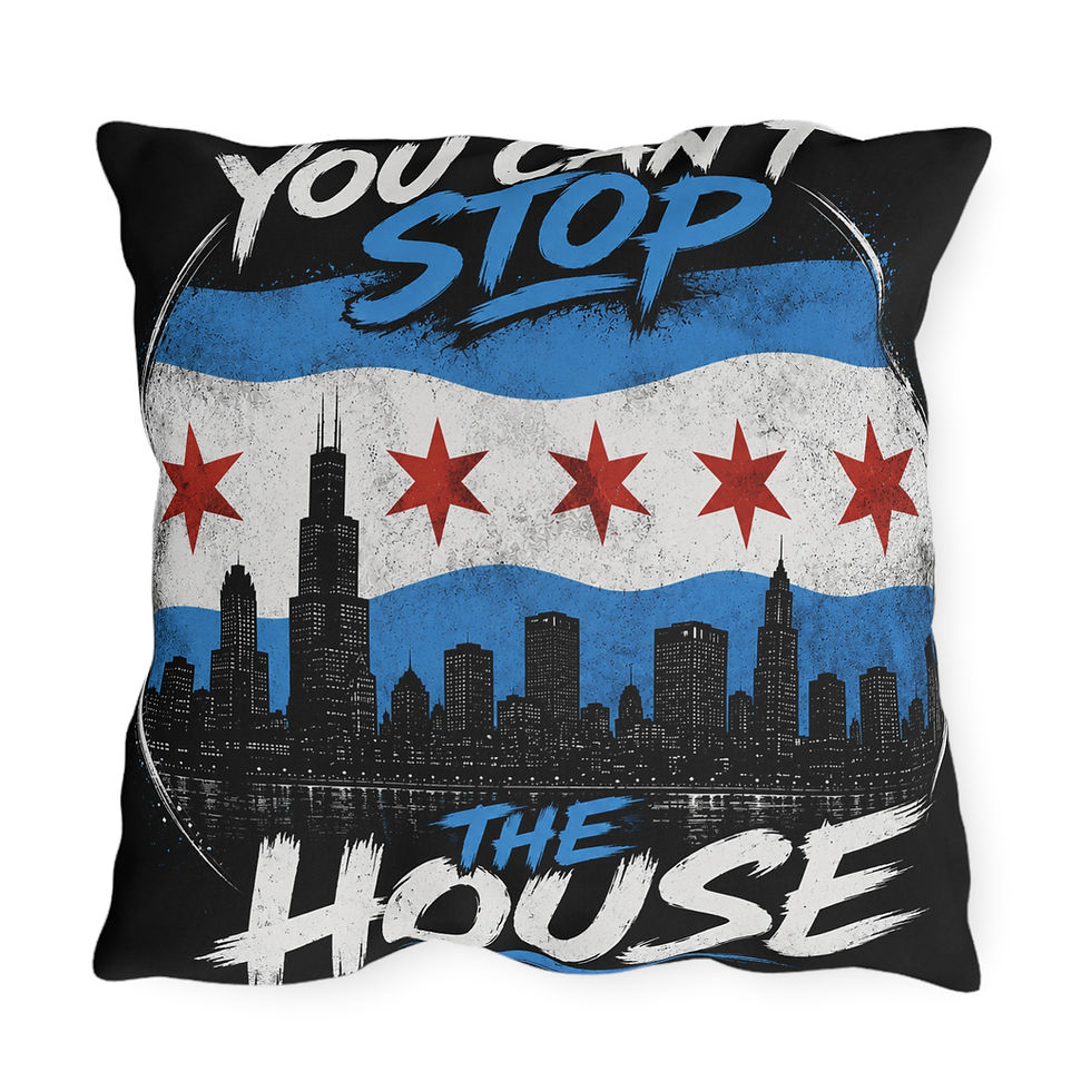 Thumbnail: You Cant Stop The House Outdoor Pillows