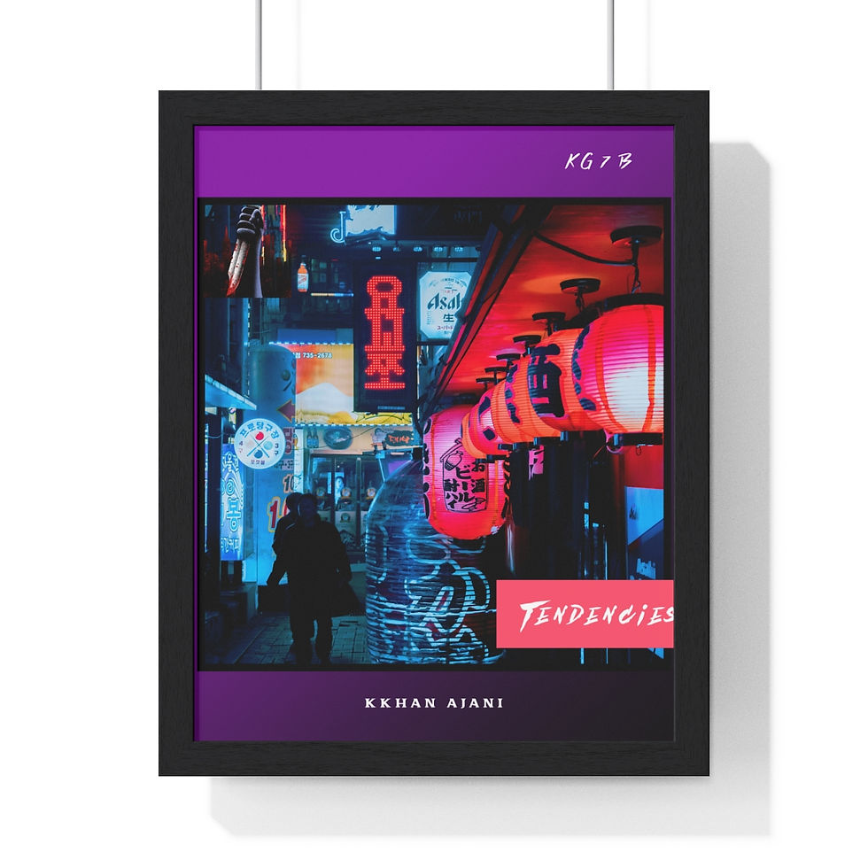 Thumbnail: Teendencies Premium Framed Vertical Poster