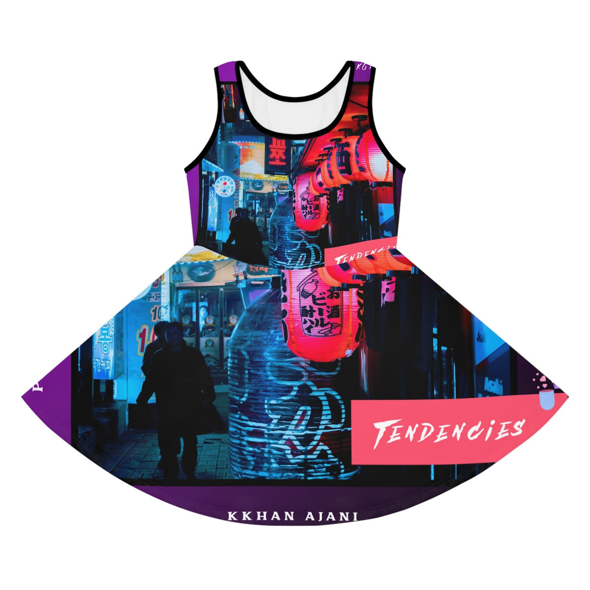 Tendencies Girls' Sleeveless Sundress (AOP)