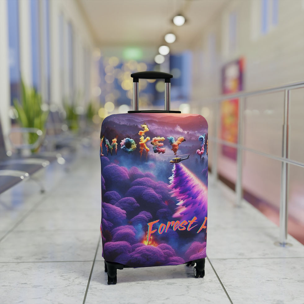 Thumbnail: Forest Fire Luggage Cover