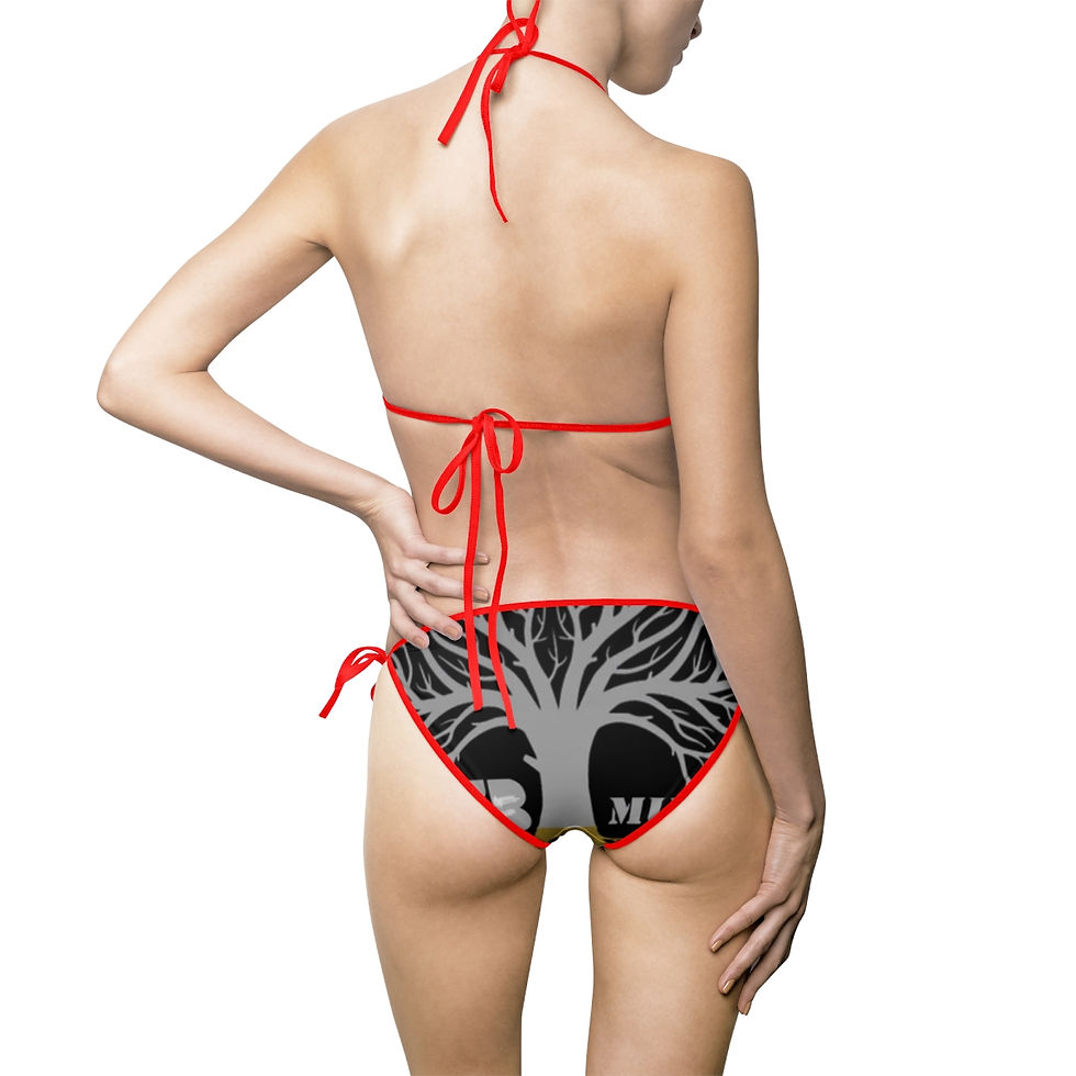 Thumbnail: 7B Family Tree Women's Bikini Swimsuit