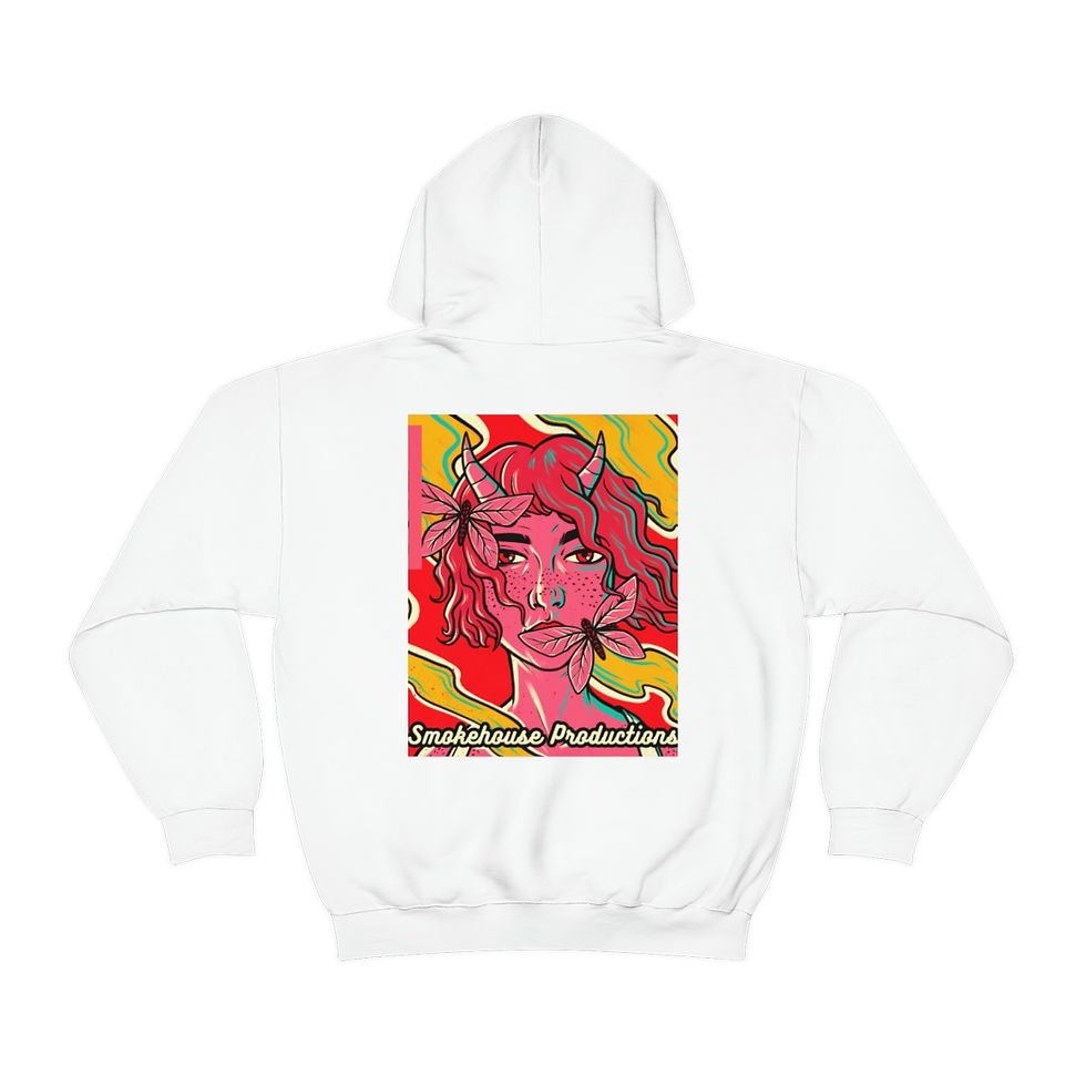 Thumbnail: Yoki++ Red Hooded Sweatshirt