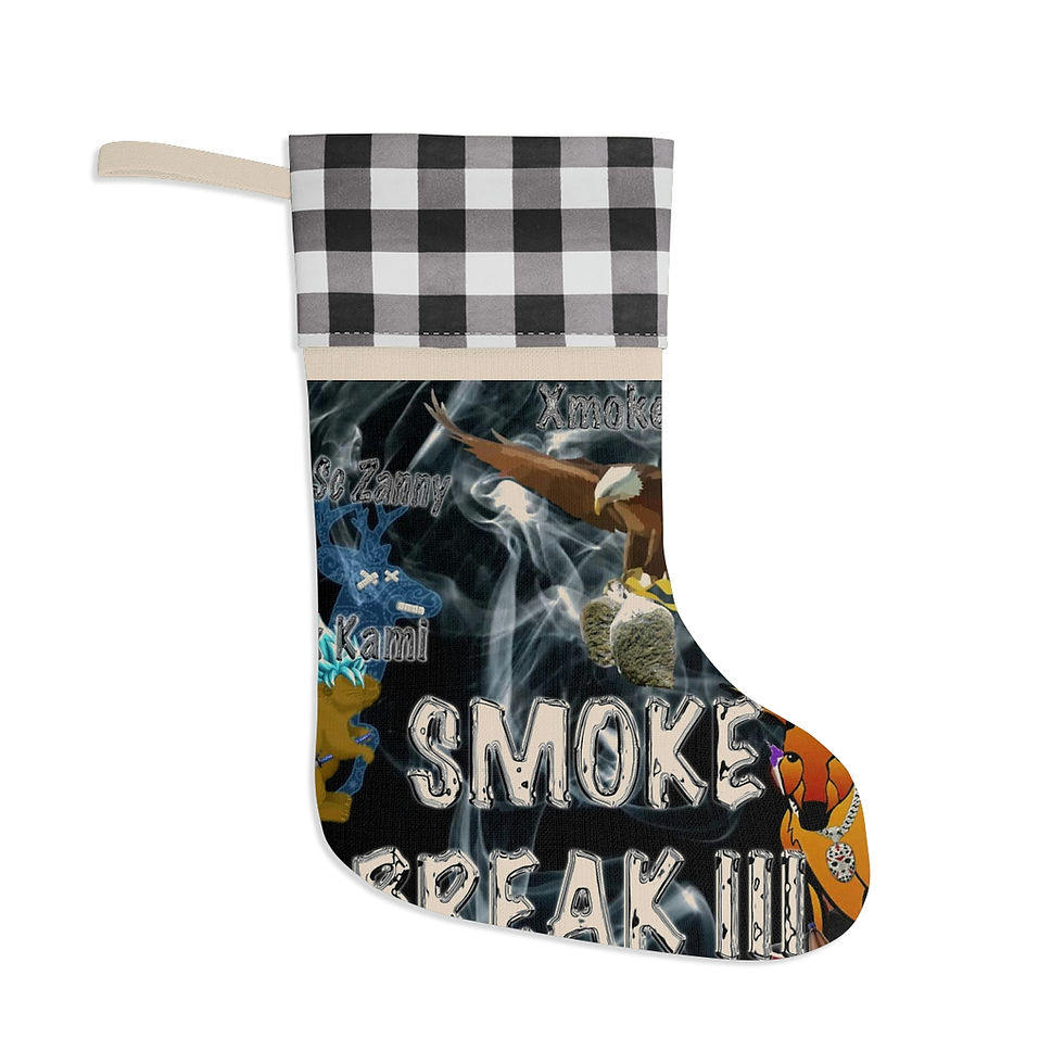 Thumbnail: Smoke Break III Christmas Stocking