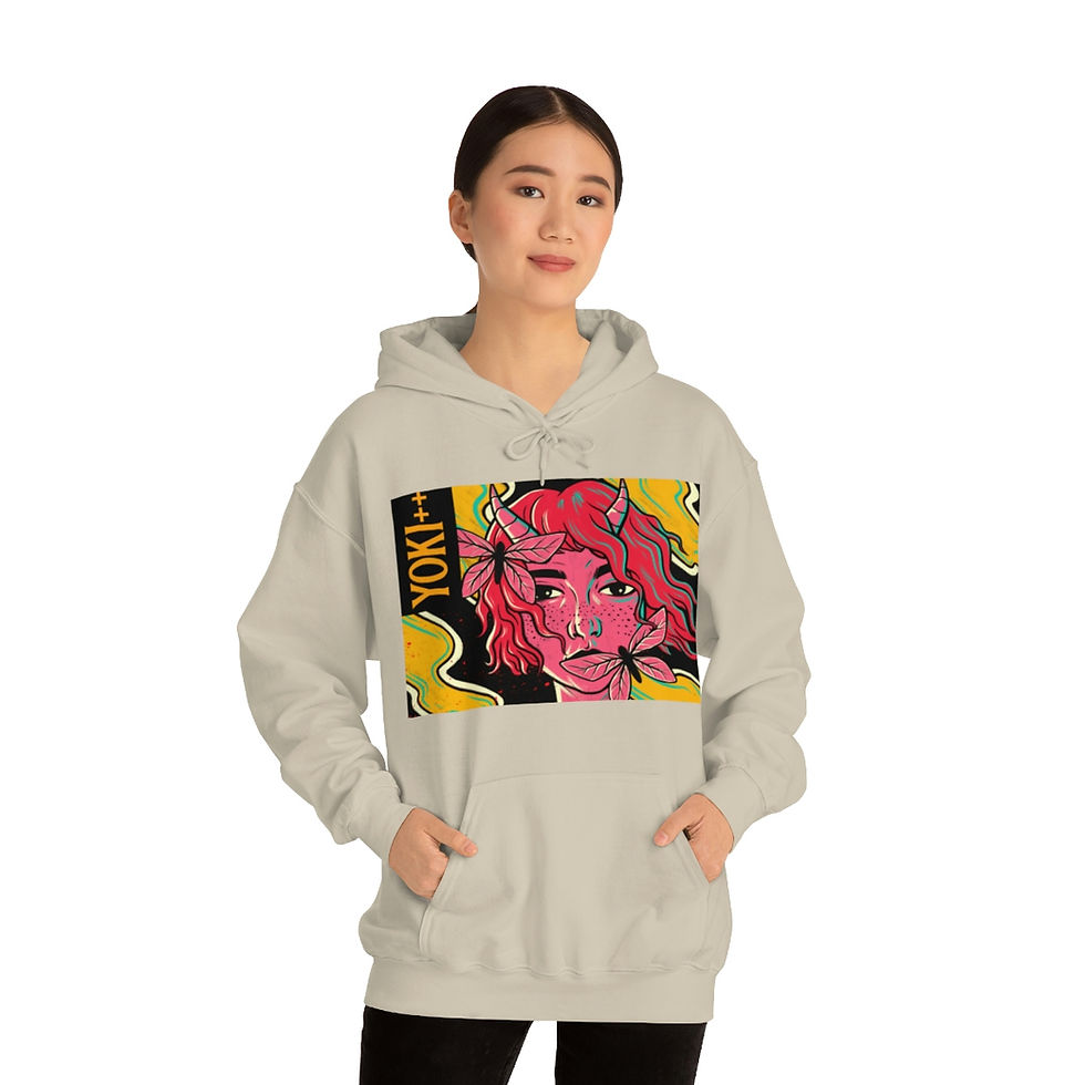 Thumbnail: Yoki++ Unisex Heavy Blend™ Hooded Sweatshirt