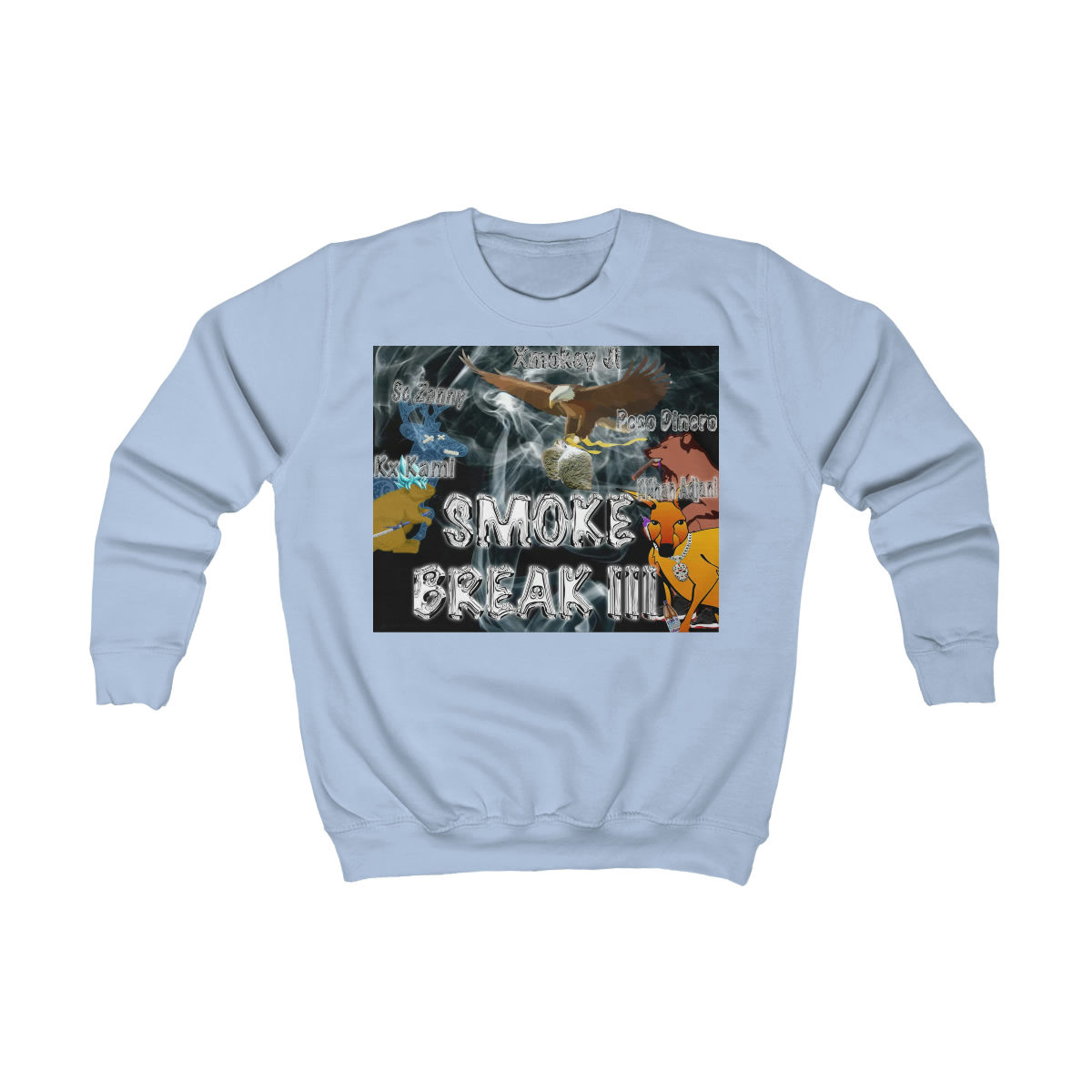 Smoke Break III Kids Sweatshirt