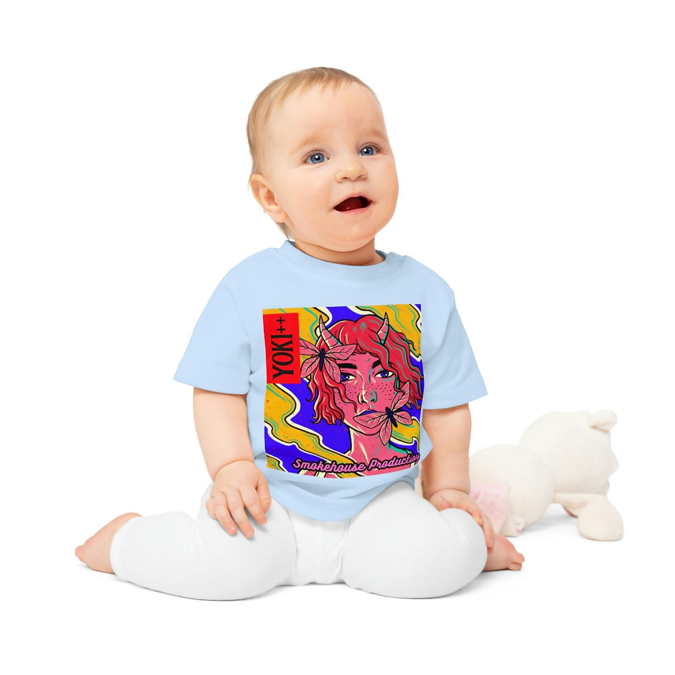 Thumbnail: Yoki++ Blue Baby T-Shirt