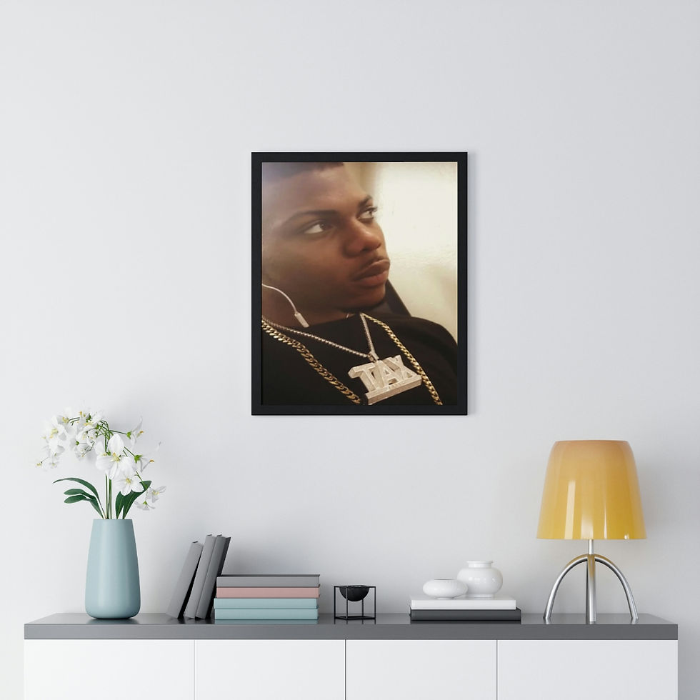 Thumbnail: Smoke Break Premium Framed Vertical Poster