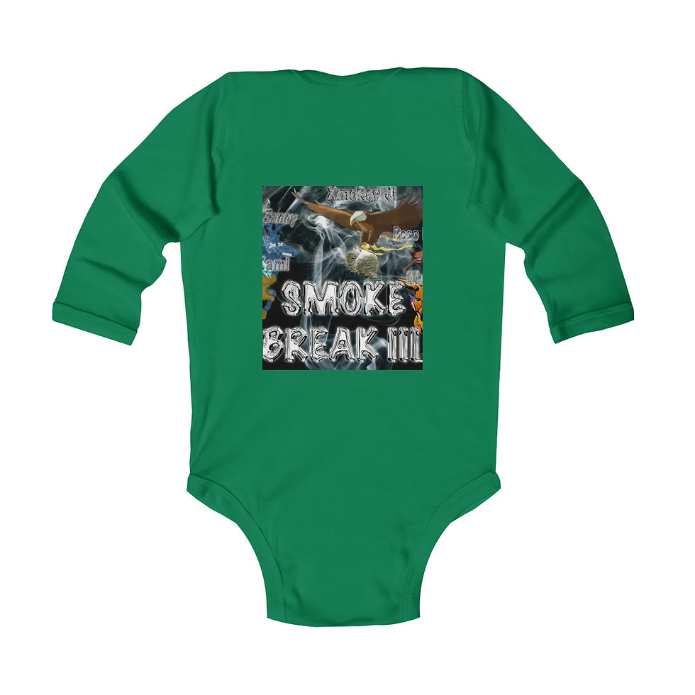 Thumbnail: Smoke Break III Infant Long Sleeve Bodysuit