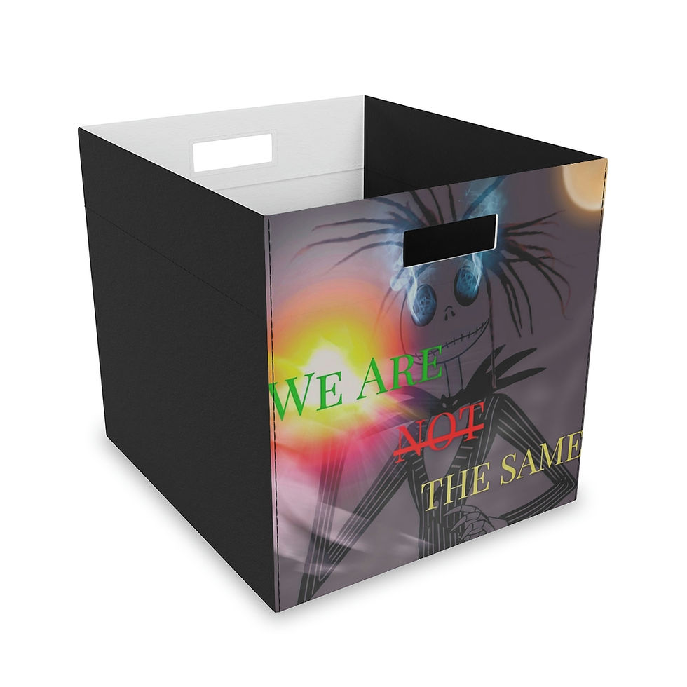 Thumbnail: We Are Not The Same Felt Storage Box