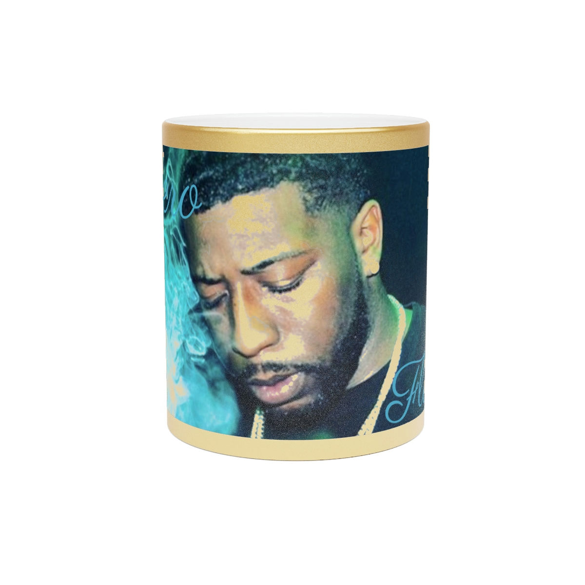 Flooded Metallic Mug (Silver\Gold)