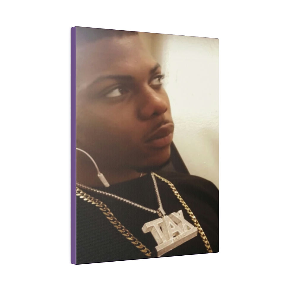Thumbnail: Smoke Break Matte Canvas, Stretched