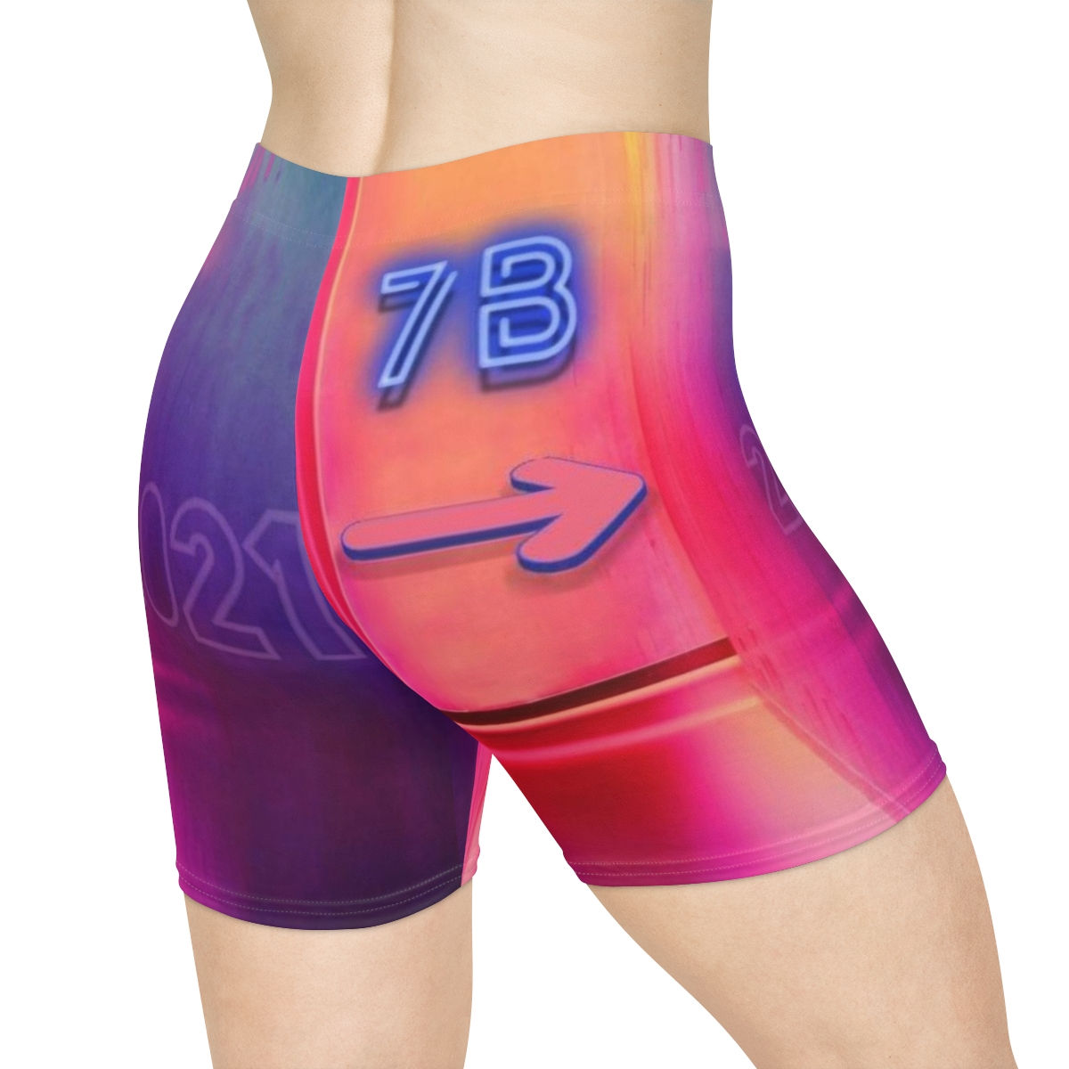 7B 2021 Women's Biker Shorts