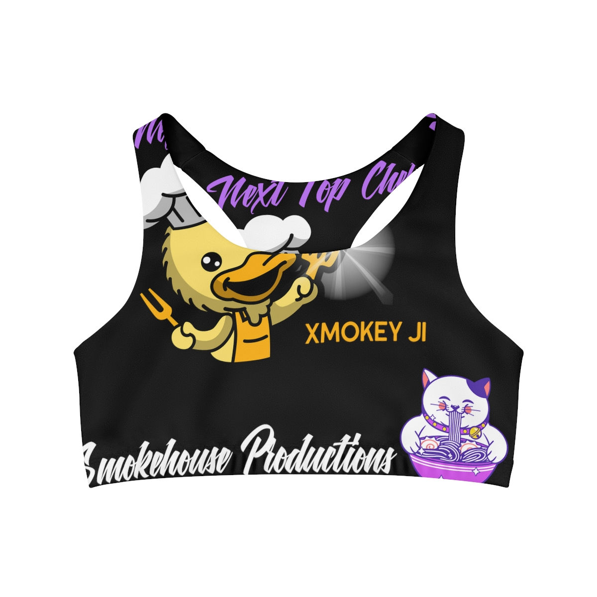 Next Top Chef Seamless Sports Bra (AOP)