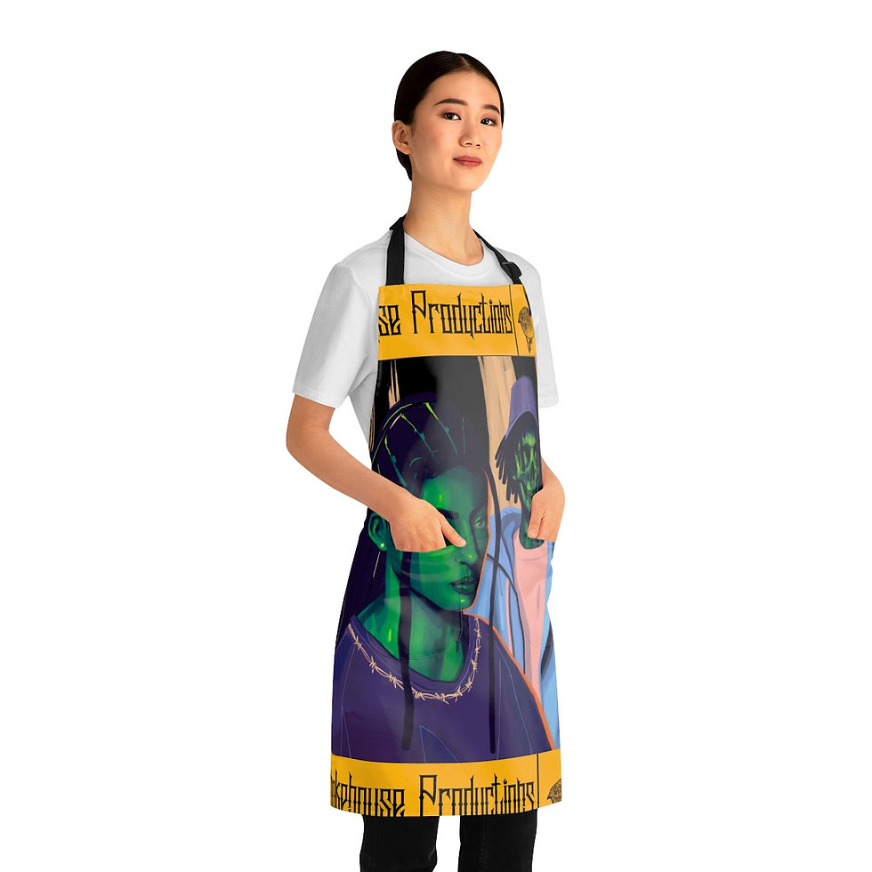 Thumbnail: Wake N Bake N Heartbreak Apron (AOP)