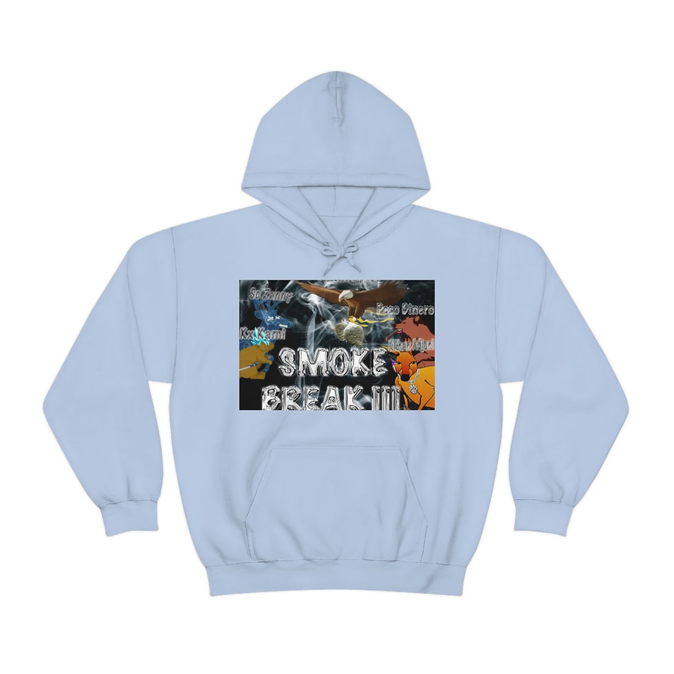 Smoke Break III Unisex Heavy Blend™ Hooded Sweatshirt