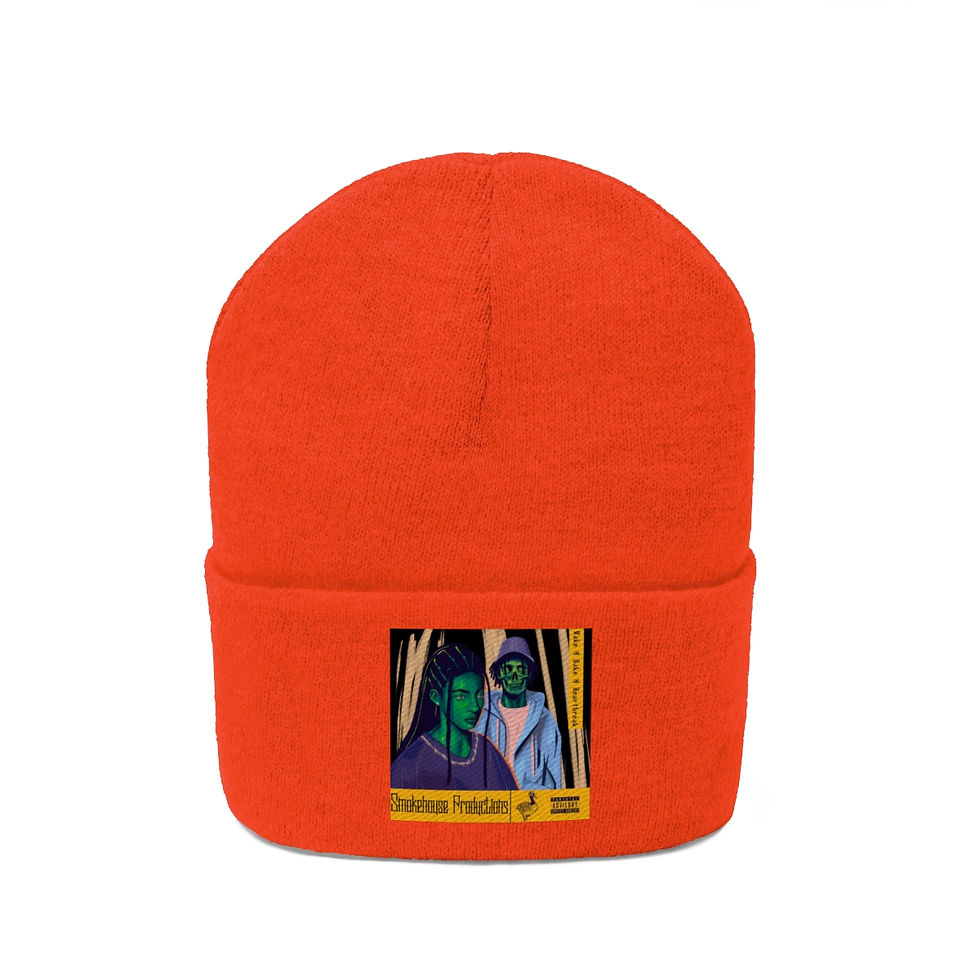 Thumbnail: Wake N Bake N Heartbreak Knit Beanie