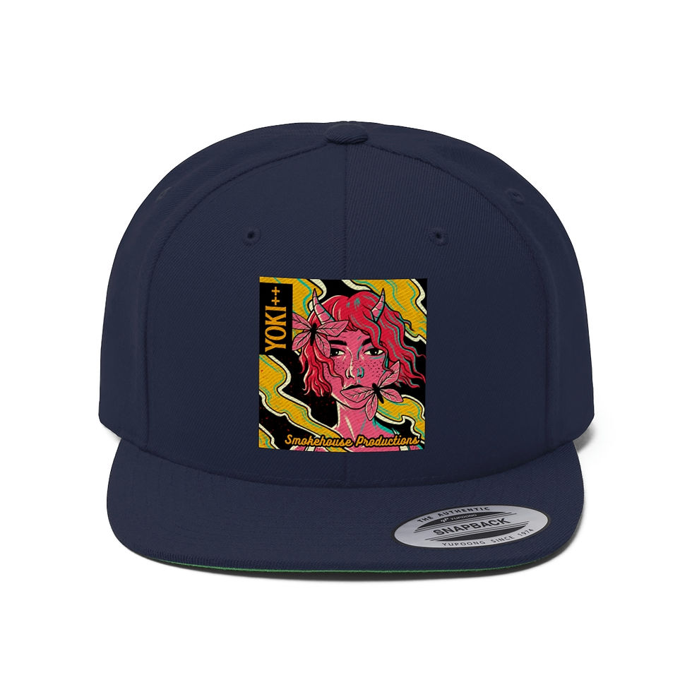 Thumbnail: Yoki++ Unisex Flat Bill Hat