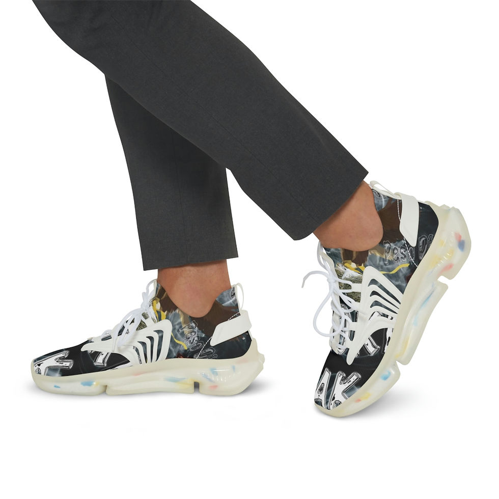 Thumbnail: Smoke Break III Men's Mesh Sports Sneakers
