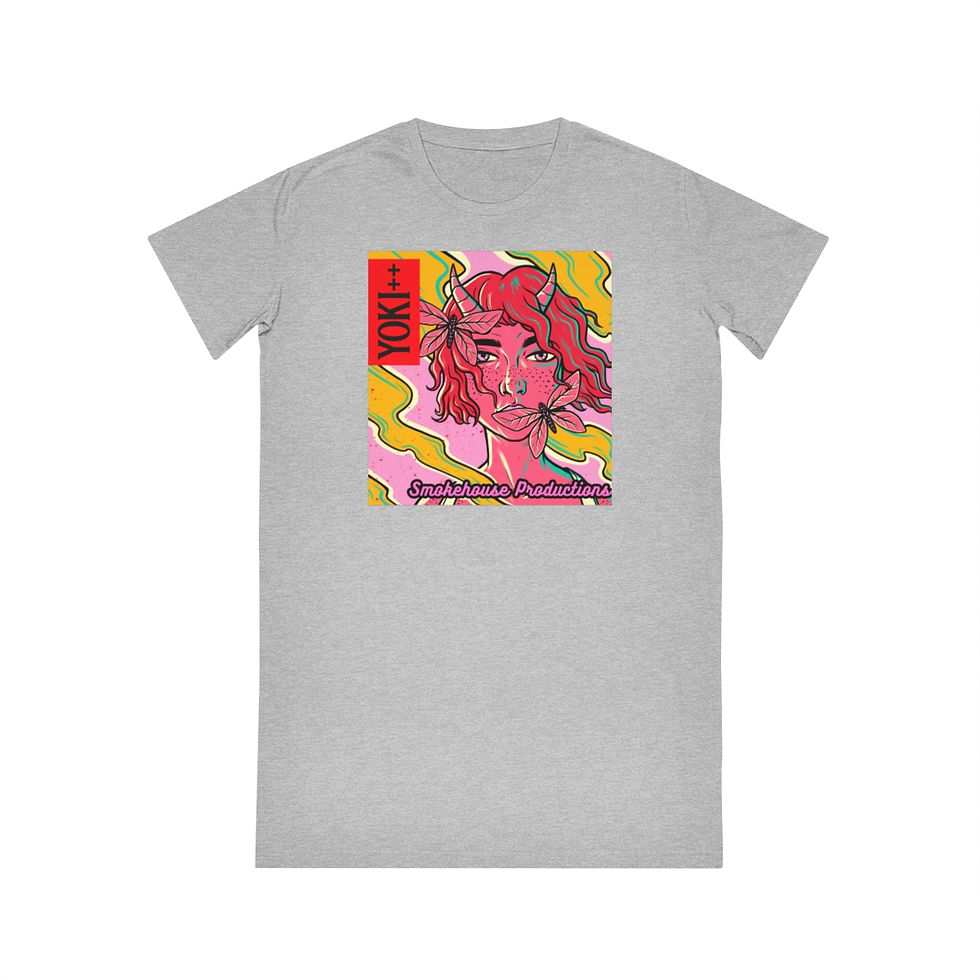 Thumbnail: Yoki++ PinkSpinner T-Shirt Dress