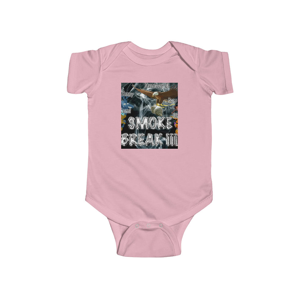 Thumbnail: Smoke Break III Infant Fine Jersey Bodysuit
