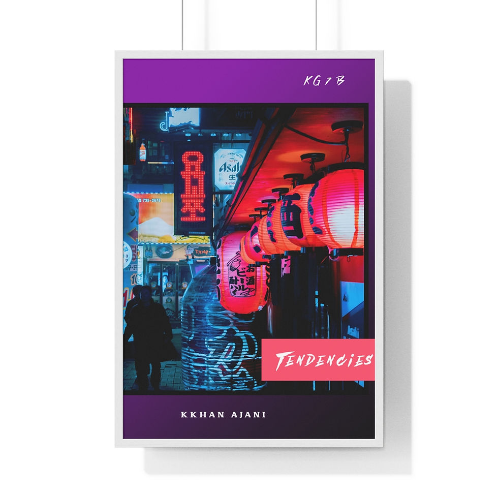 Tendencies Premium Framed Vertical Poster