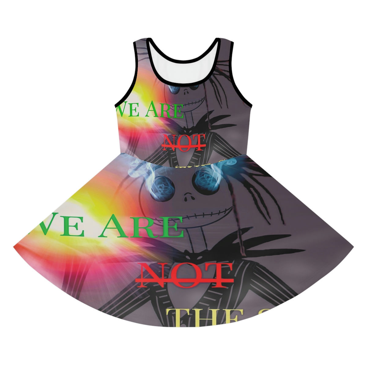 We Are Not The Same Girls' Sleeveless Sundress (AOP)