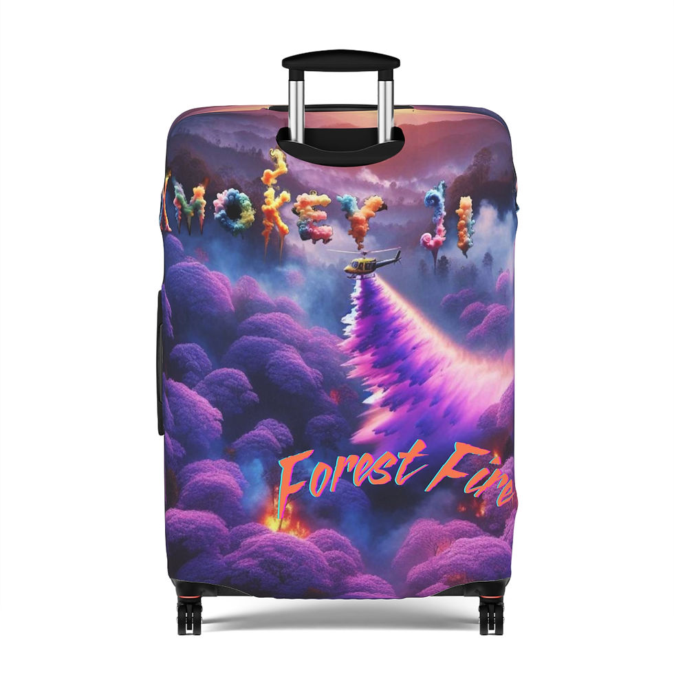 Thumbnail: Forest Fire Luggage Cover