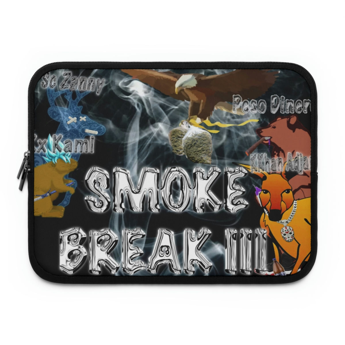 Smoke Break III Laptop Sleeve