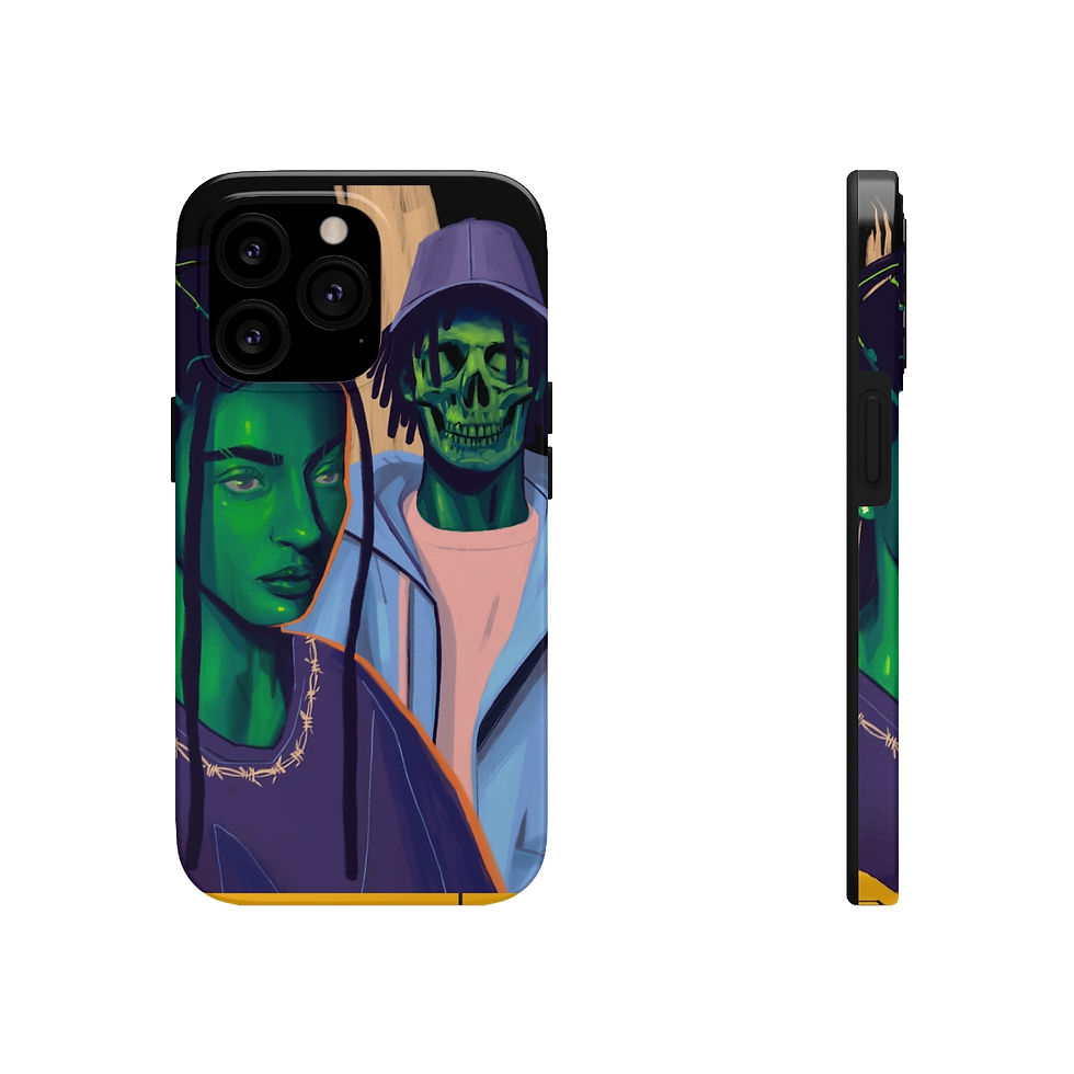 Thumbnail: Wake N Bake N Heartbreak Tough Phone Cases, Case-Mate
