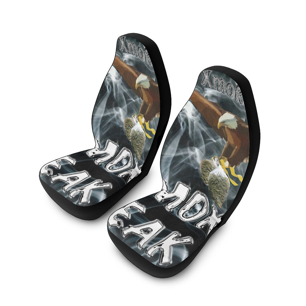Thumbnail: Smoke Break III Polyester Car Seat Covers