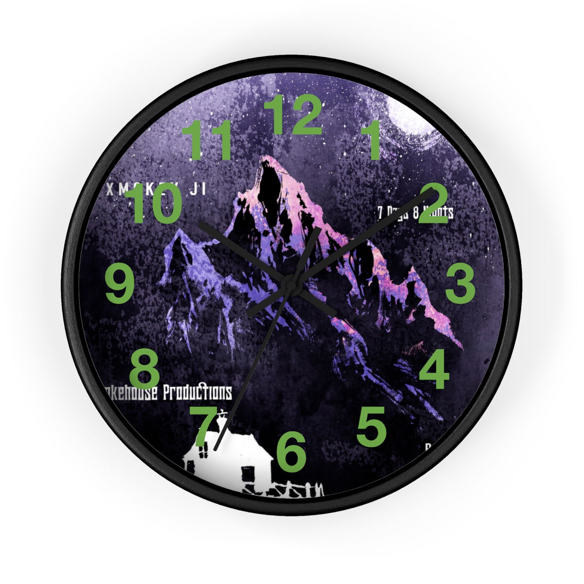 7 Days 8 Nights Wall clock