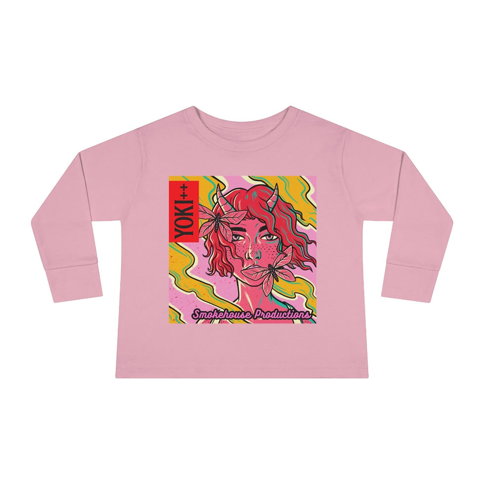 Thumbnail: Yoki++ Pink Toddler Long Sleeve Tee