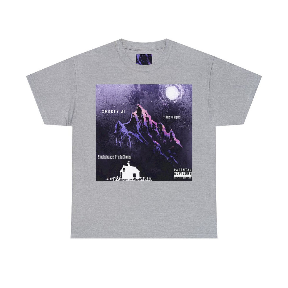 Thumbnail: 7 Days 8 Nights Unisex Heavy Cotton Tee