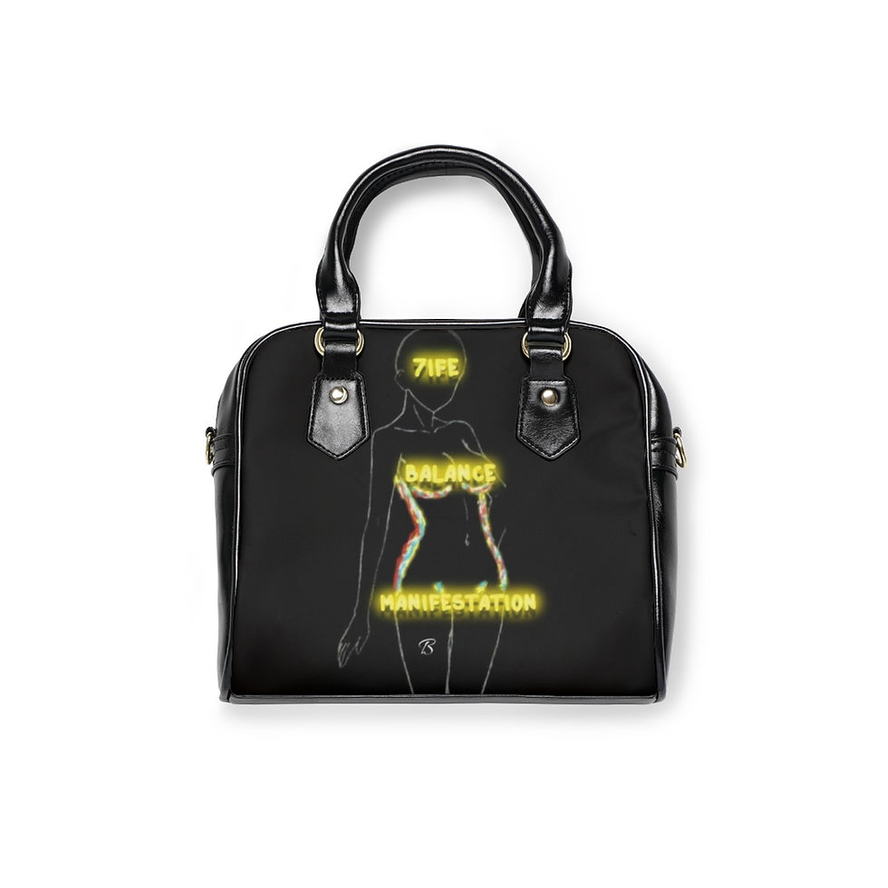 Thumbnail: 7ife Balance & Manifestation Shoulder Handbag