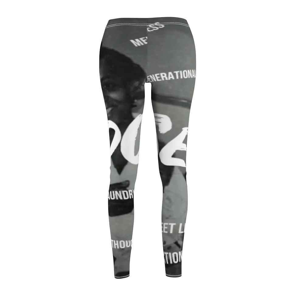 Thumbnail: Exposed Women's Cut & Sew Casual Leggings
