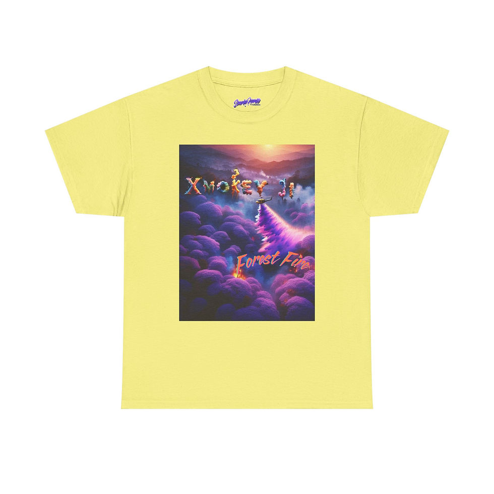 Thumbnail: Forest Fire Unisex Heavy Cotton Tee V2