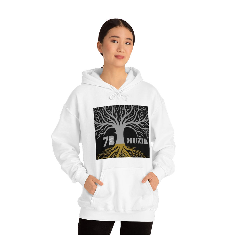 Thumbnail: 7B Family Tree Hooded Sweatshirt