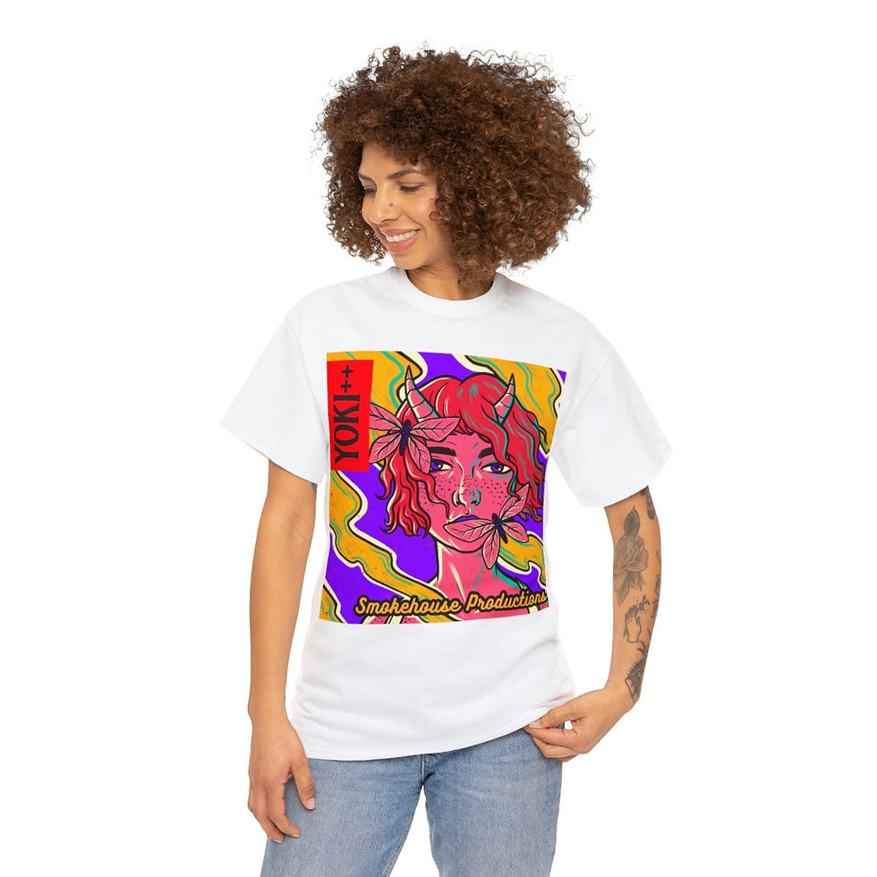 Thumbnail: Yoki++ Purple Heavy Cotton Tee 