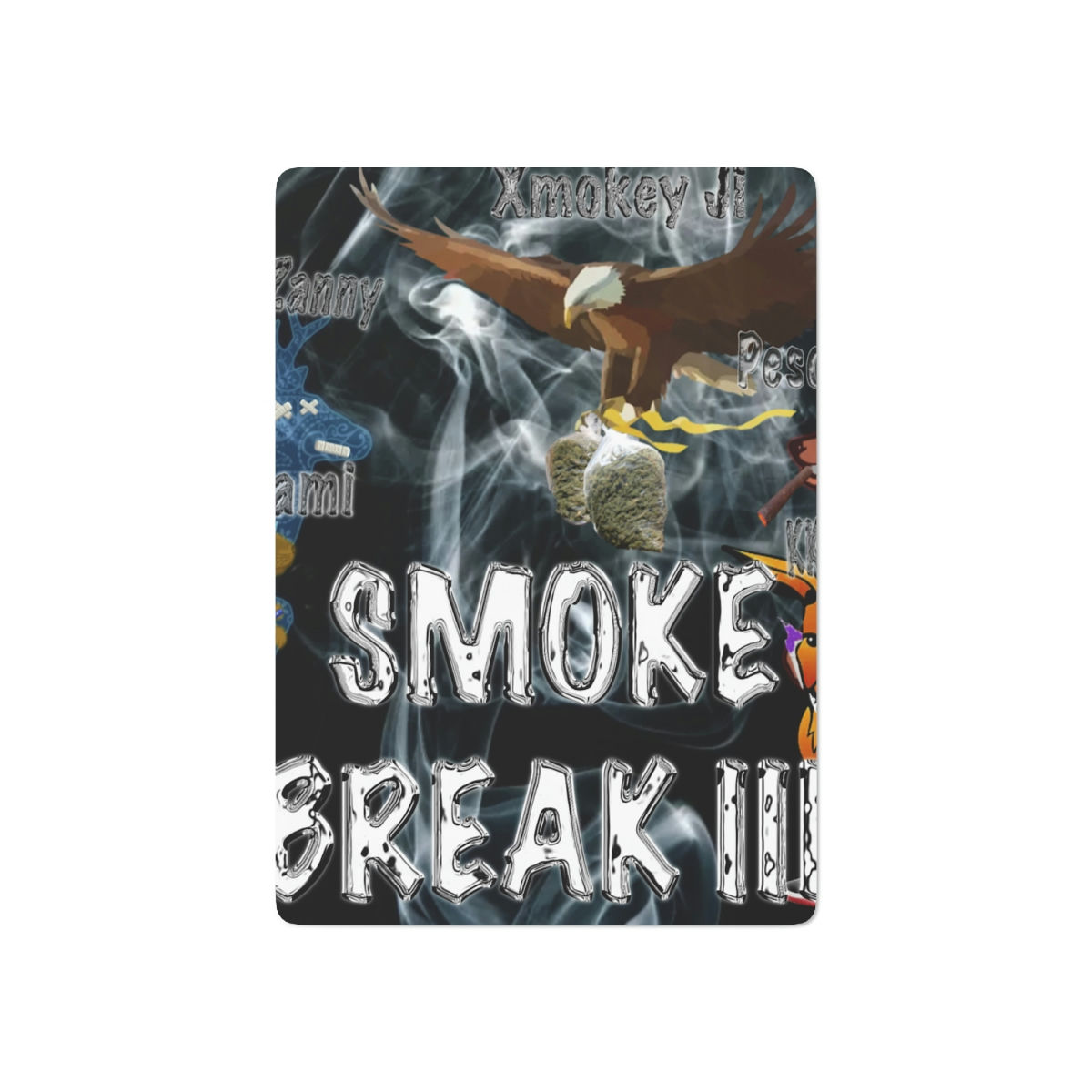 Smoke Break III Custom Poker Cards