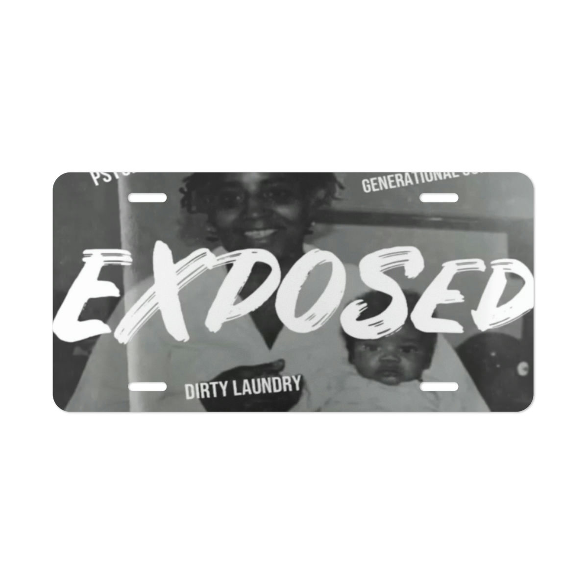 Exposed Vanity Plate