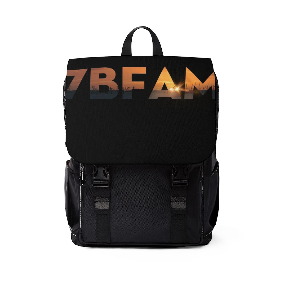 7B Fam Unisex Casual Shoulder Backpack