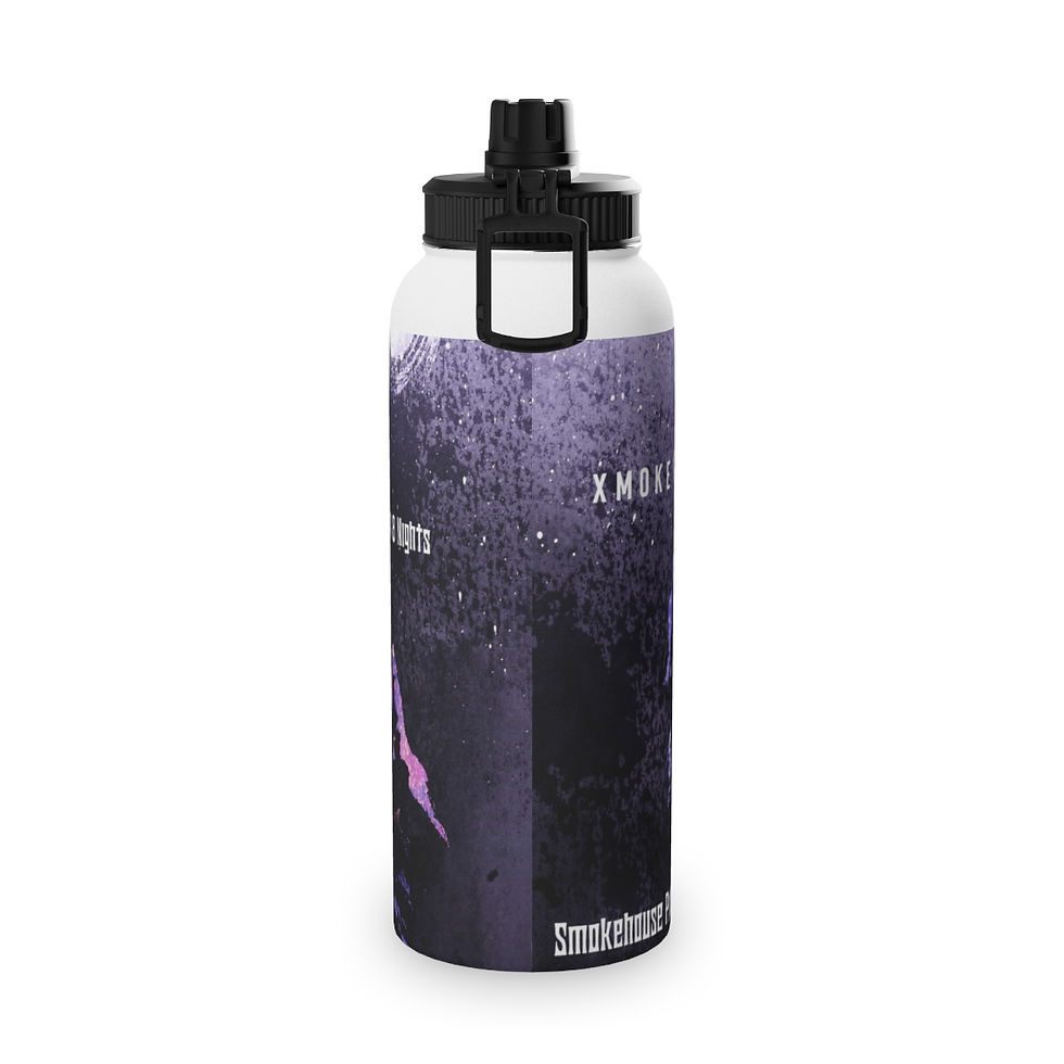 Thumbnail: 7 Days 8 Nights Stainless Steel Water Bottle, Sports Lid