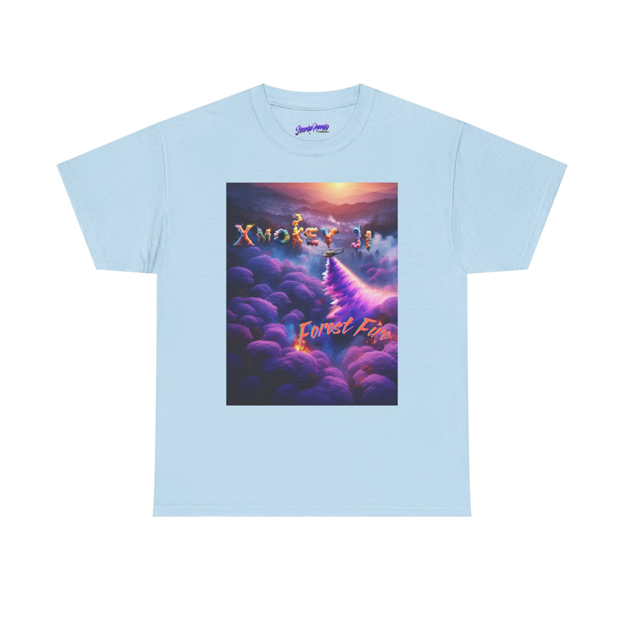 Forest Fire Unisex Heavy Cotton Tee