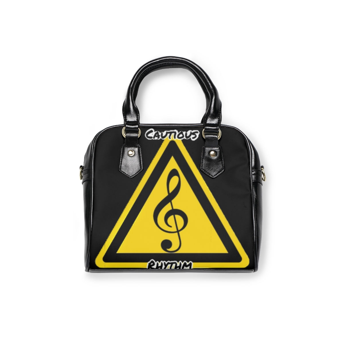 Cautious Rhythm Shoulder Handbag